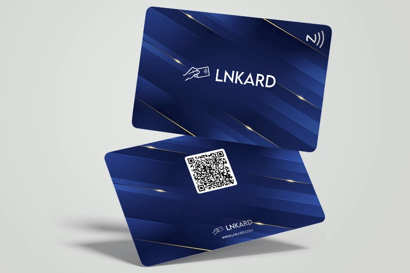 Tarjeta NFC Azul Estelar - Diseño premium color azul