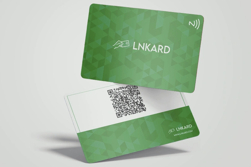 Tarjeta NFC Verde Esmeralda - Diseño premium color verde